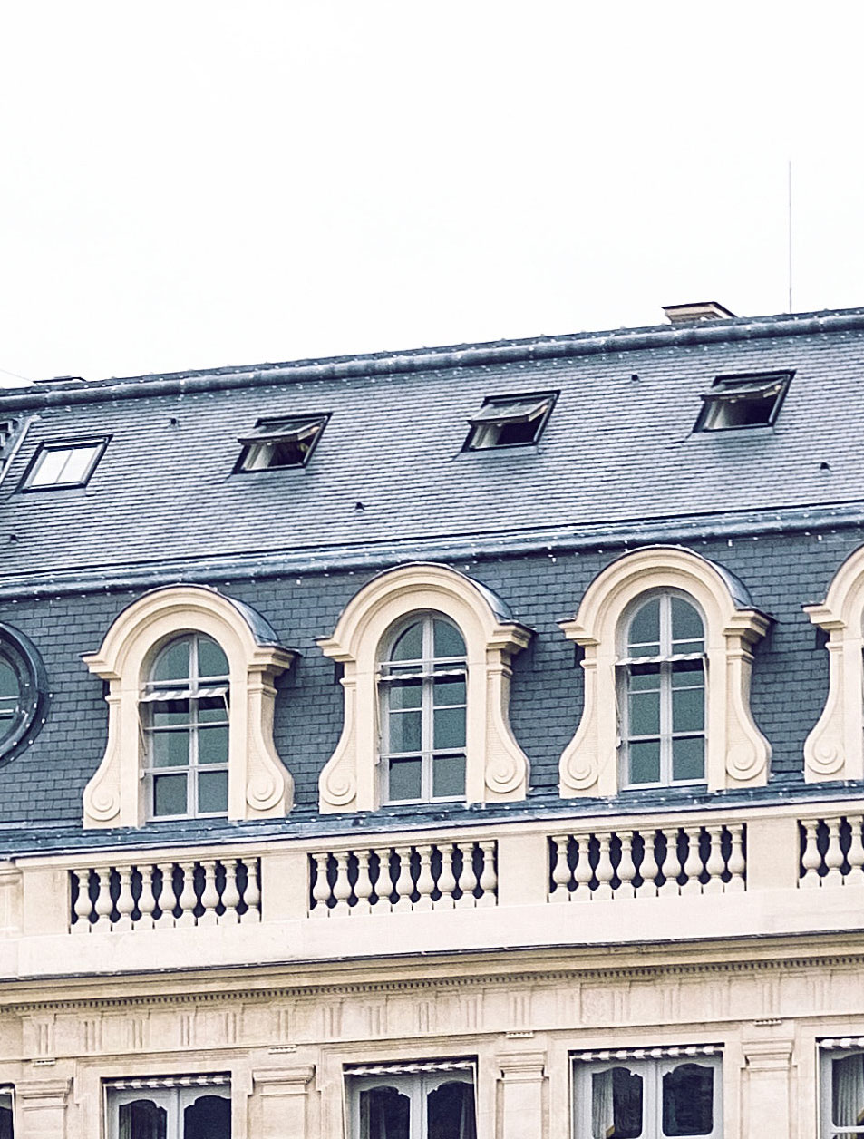 Dach eines Palais
